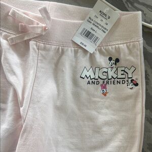 Disney Light Pink Mickey Mouse Lounge Pants